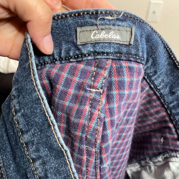 Cabelas flannel lined jeans - Picture 10 of 11